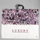 Пакет «Лакшери» полиэтиленовый, с петлевой ручкой, 70×55 см, 90 мкм - Фото 2