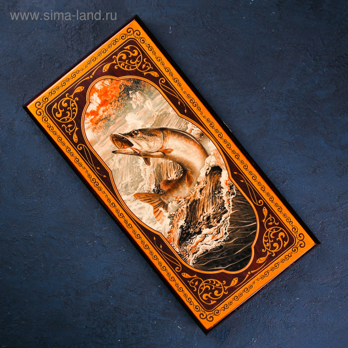 Нарды средние «Щука» 50×50 см - Фото 1