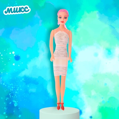 Кукла-модель «Оленька» в вечернем платье, МИКС