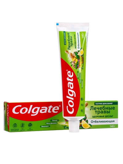 Зубная паста Colgate «Лечебные травы», отбеливающая, 100 мл