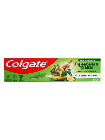 Зубная паста Colgate «Лечебные травы», отбеливающая, 100 мл
