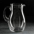 Кувшин НЕМАН «Прозрачный», 1,5 л, без крышки - Фото 2