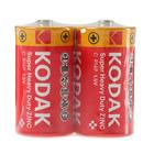 Батарейка солевая Kodak Extra Heavy Duty, С, R14-2S, 1.5В, спайка, 2 шт. - Фото 2
