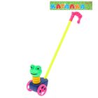 Каталка на палке «Забавные зверюшки», БОНУС - наклейки, МИКС - Фото 1