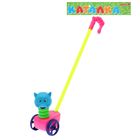 Каталка на палке «Забавные зверюшки», БОНУС - наклейки, МИКС - Фото 3