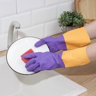 Перчатки хозяйственные резиновые «Брут», размер M, экстрапрочные - Фото 3