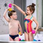 Шарики для сухого бассейна с рисунком, диаметр шара 7.5 см, набор 150 штук, разноцветные - Фото 6