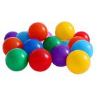 Шарики для сухого бассейна с рисунком, диаметр шара 7,5 см, набор 150 штук, разноцветные - фото 9300379
