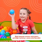 Шарики для сухого бассейна с рисунком, диаметр шара 7.5 см, набор 60 штук, разноцветные - Фото 8