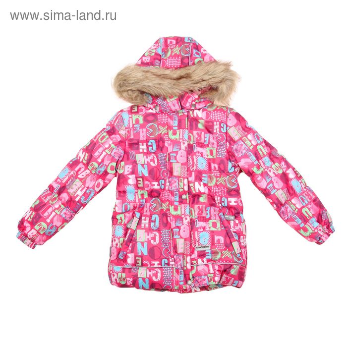 Куртка для девочки, рост 134 см (68), цвет розовый CJ 6C005 - Фото 1