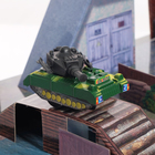 Набор игровой «Военная база» сборный 3D: аксессуары, танк, инструкция - Фото 4