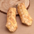 Лапти сувенирные на подвесе, настенный декор, р-р 35-37 - Фото 3