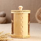 Туес «Дедушка и бабушка: Соль», 0×17.5 см, береста - Фото 2