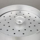 Мантоварка алюминиевая SCOVO, 15 л, d=34 см, 4 диска, металлическая крышка - Фото 3