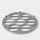 Форма для вареников Доляна, 7 ячеек (7.5×4 см), алюминий - Фото 4