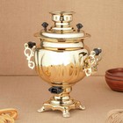 Самовар электрический «Золото», овал, с автоматическим выключением, 3 л - Фото 2