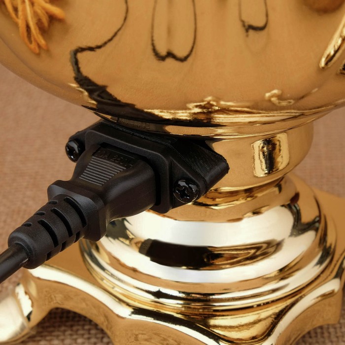 Самовар электрический «Золото», овал, с автоматическим выключением, 3 л - фото 51852718