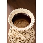 Ваза керамическая "Эллада", напольная, сквозная резка, под дерево, 65 см, микс - Фото 7