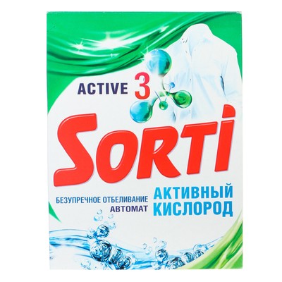Стиральный порошок Sorti «Активный Кислород», автомат, 350 г