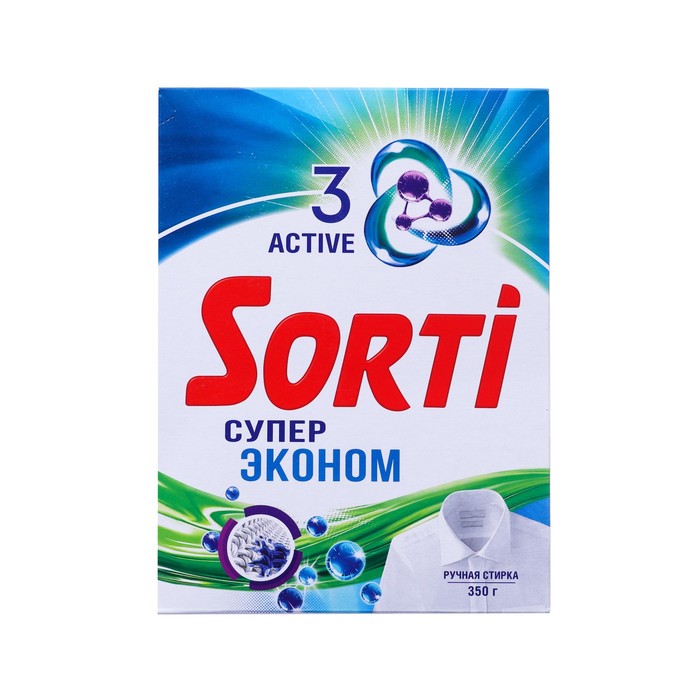Стиральный порошок Sorti «Эконом Супер», ручная стирка, 350 г - Фото 1