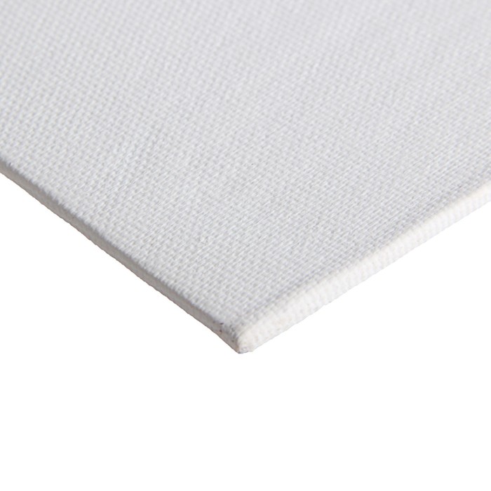 Холст на оргалите 4 мм, 50 х 60 см, хлопок 100%, акриловый грунт - Фото 1