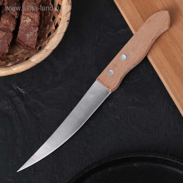 Нож для овощей "Гурман", лезвие 13 см - Фото 1