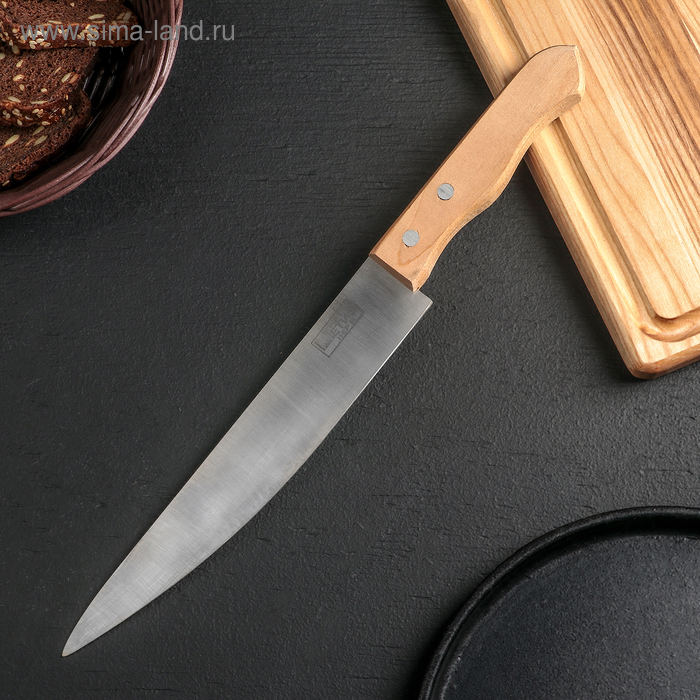 Нож универсальный "Гурман", лезвие 22,5 см - Фото 1
