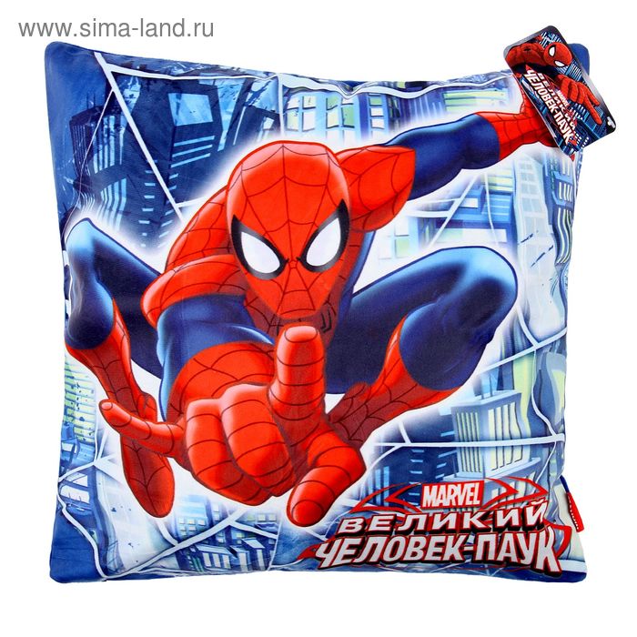 Наволочка декоративная "Человек-Паук", Человек-Паук - Фото 1