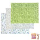Набор ткани для пэчворка (3 шт) «Нежная зелень» , 30 × 40 см - Фото 3