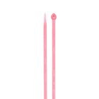 Спицы для вязания, прямые, d=6мм, 35см, 2шт, цвет МИКС - Фото 2