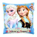Наволочка декоративная "Эльза и Анна", Холодное сердце - Фото 1