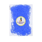Набор резинок для волос, 200 шт., аромат ананаса, цвет синий - Фото 3