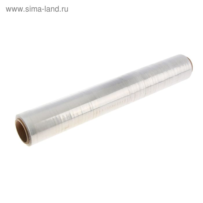 Стретч-плёнка 50 см х 115 м, 0,9 кг, 17 мкм, стандарт - Фото 1