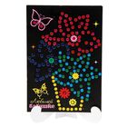 Аппликация А5 "Любимой бабушке" с круглыми клеевыми стразами, 6 цветов - Фото 1