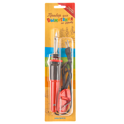 Выжигательный аппарат по дереву, с подставкой