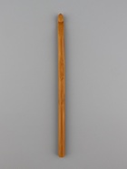 Крючок для вязания, бамбуковый, d=7 мм, 15 см - Фото 2