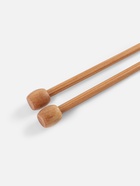 Спицы для вязания, прямые, d=4 мм, 25 см, 2 шт. - Фото 5