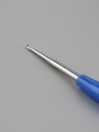 Крючок для вязания, с пластиковой ручкой, d=1 мм, 13.5 см, синий - Фото 3