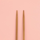 Спицы для вязания, прямые, d=3 мм, 25 см, 2 шт. - Фото 2