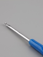 Крючок для вязания, с пластиковой ручкой, d=3 мм, 13.5 см, синий - Фото 3