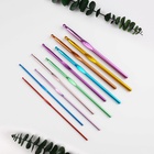 Набор крючков для вязания, d=0.6-6.5 мм, 12.5/15 см, 22 шт., МИКС - Фото 3