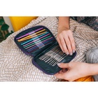 Набор крючков для вязания, d=0.6-6.5 мм, 12.5/15 см, 22 шт., МИКС - Фото 9