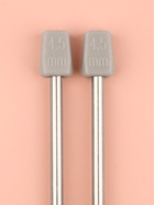 Спицы для вязания, прямые, d=4.5 мм, 35 см, 2 шт. - Фото 3