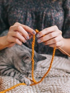 Спицы для вязания, прямые, d=5 мм, 25 см, 2 шт. - Фото 8