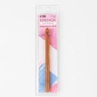 Крючок для вязания, бамбуковый, d = 10 мм, 15 см - Фото 3