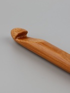 Крючок для вязания, бамбуковый, d=10 мм, 15 см - Фото 4