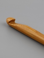 Крючок для вязания, бамбуковый, d=9 мм, 15 см - Фото 4