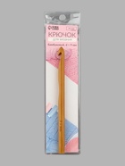 Крючок для вязания, бамбуковый, d=9 мм, 15 см - Фото 6