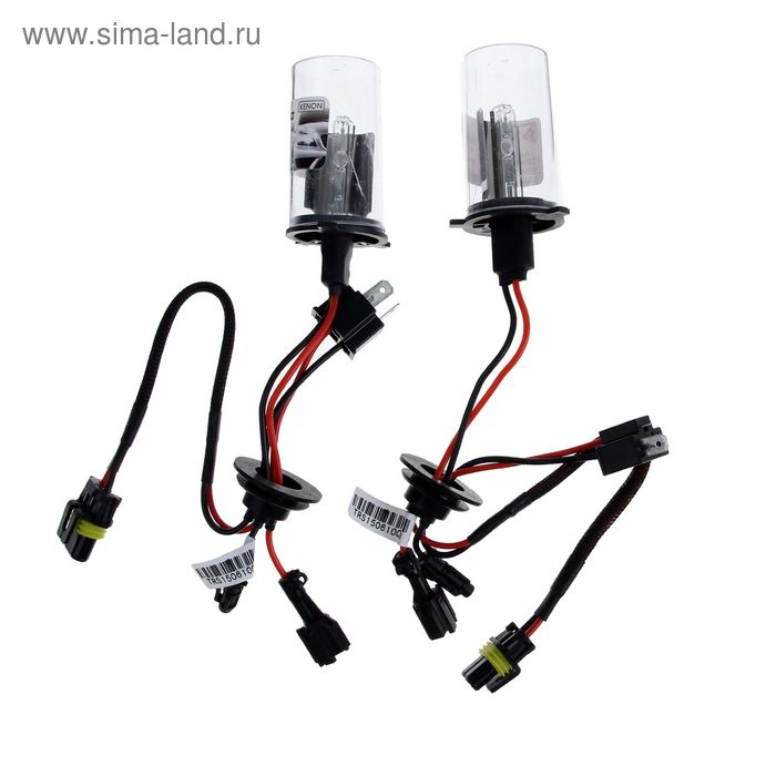 Комплект ксеноновых ламп TORSO H4S-L, для блоков AC, 12 В, 4300 К, 2 шт. - Фото 1