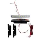 Дневные ходовые огни TORSO DRL-8-1, 8 LED-SMD, 4.8 Вт, 12 В, 2 шт., пластик, корпус черный - Фото 3